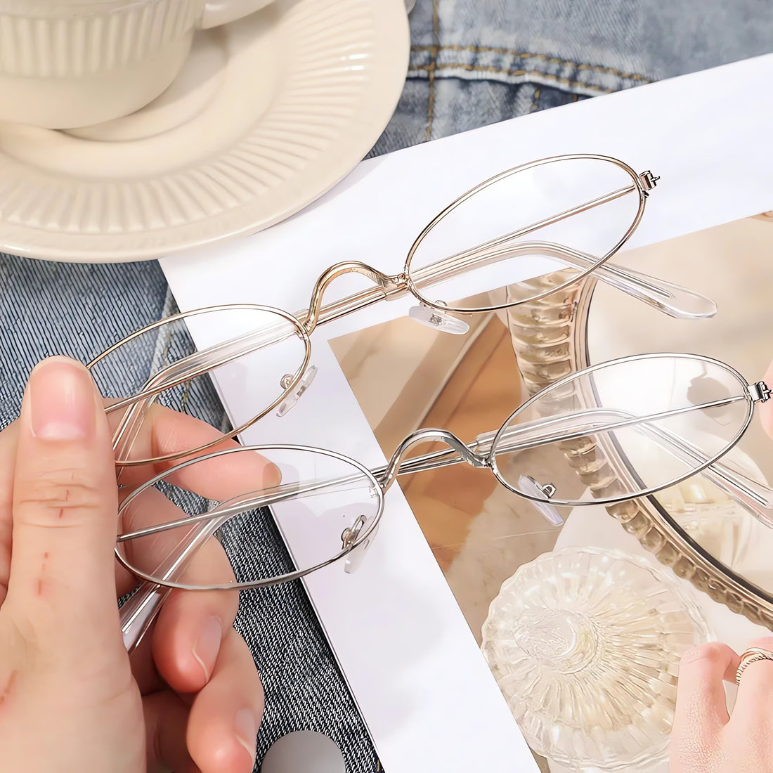 Oval Glasses