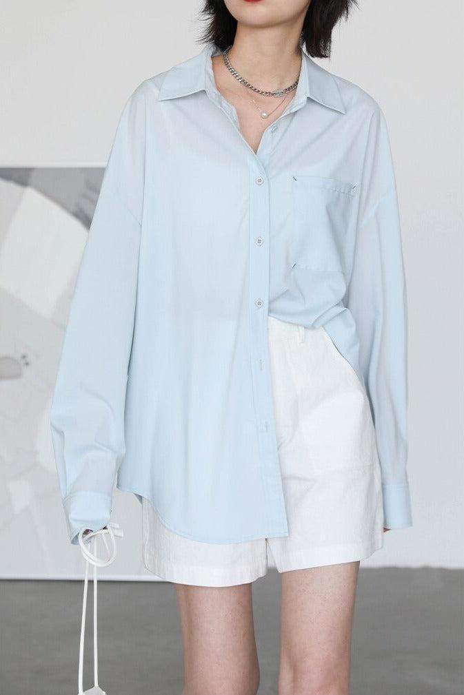 Oversized Poplin Shirt - KAYSMAR