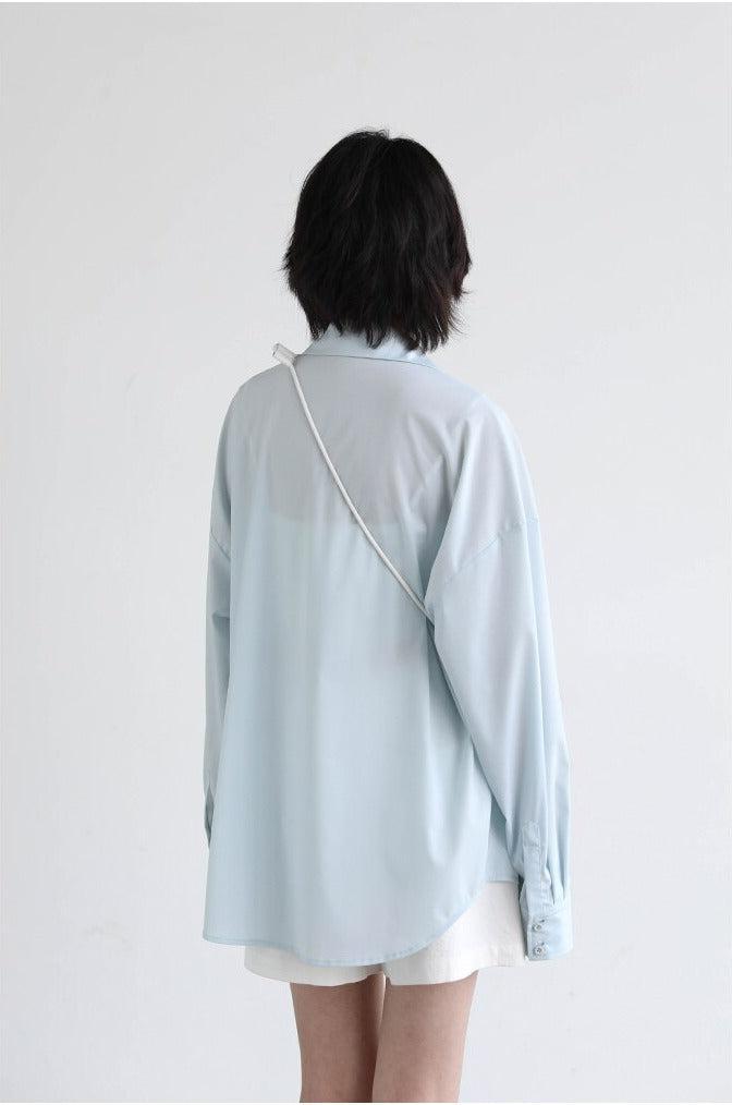Oversized Poplin Shirt - KAYSMAR