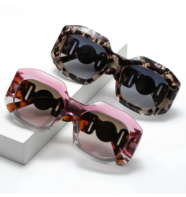 Oversized Square Sunglasses - KAYSMAR