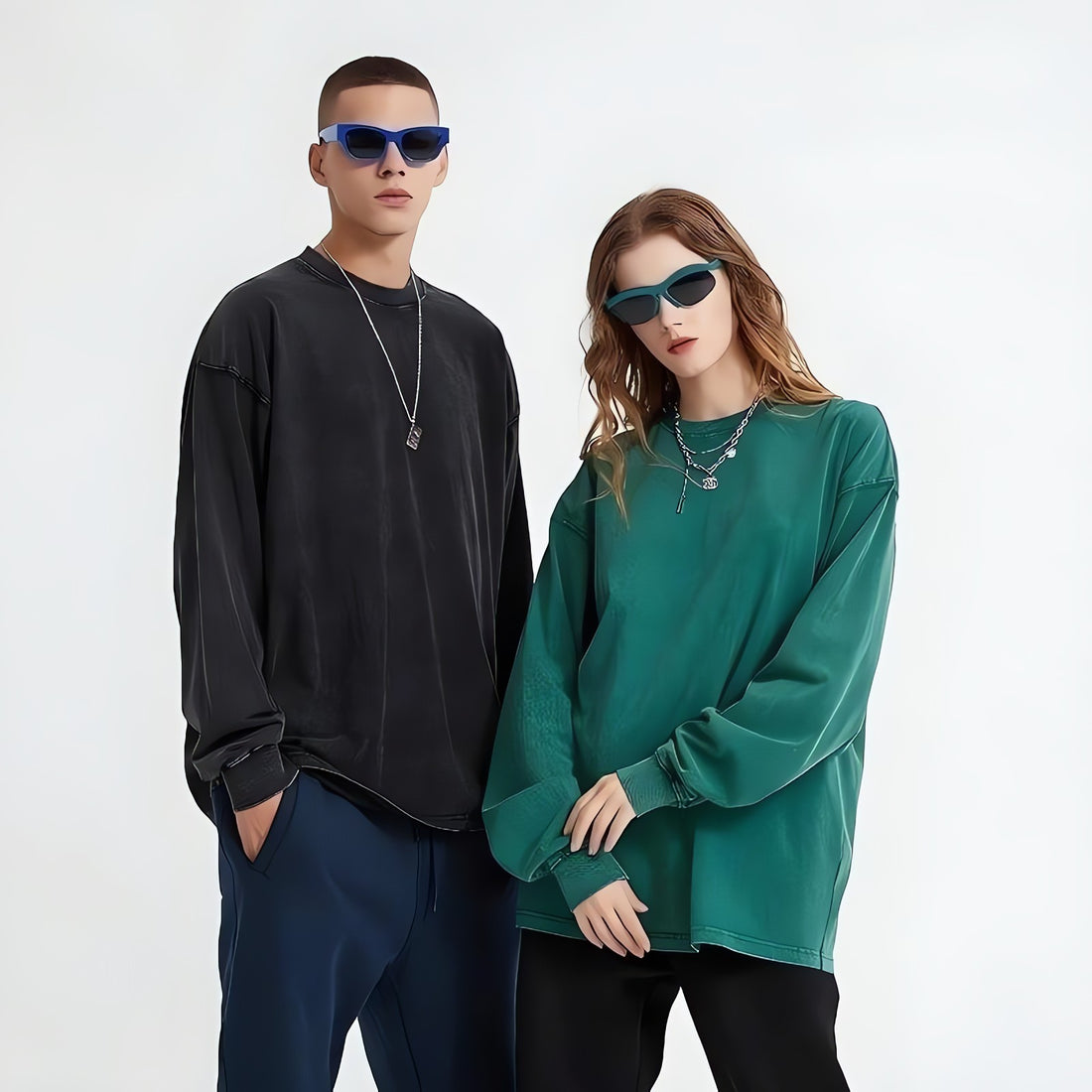Oversized Washed Basic Tee - KAYSMAR
