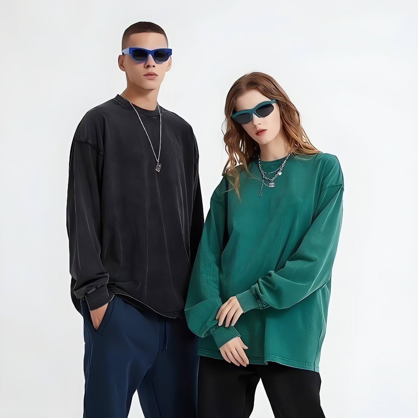 Oversized Washed Basic Tee - KAYSMAR