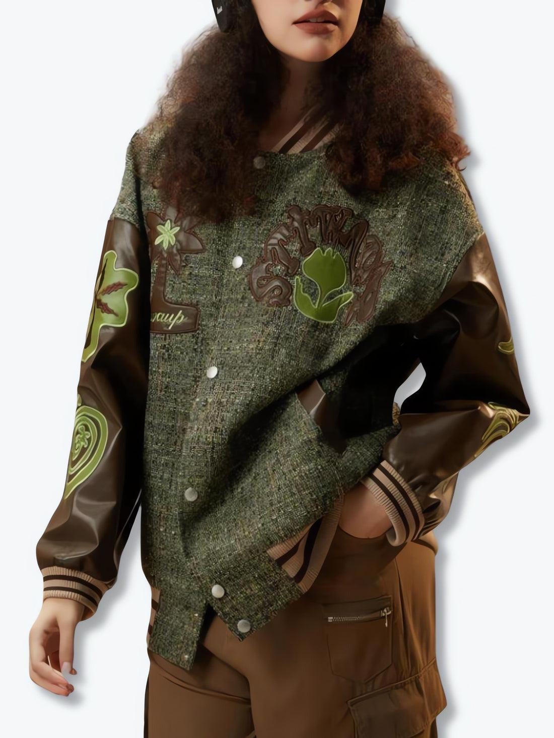 Patchwork Bomber Jacket - KAYSMAR