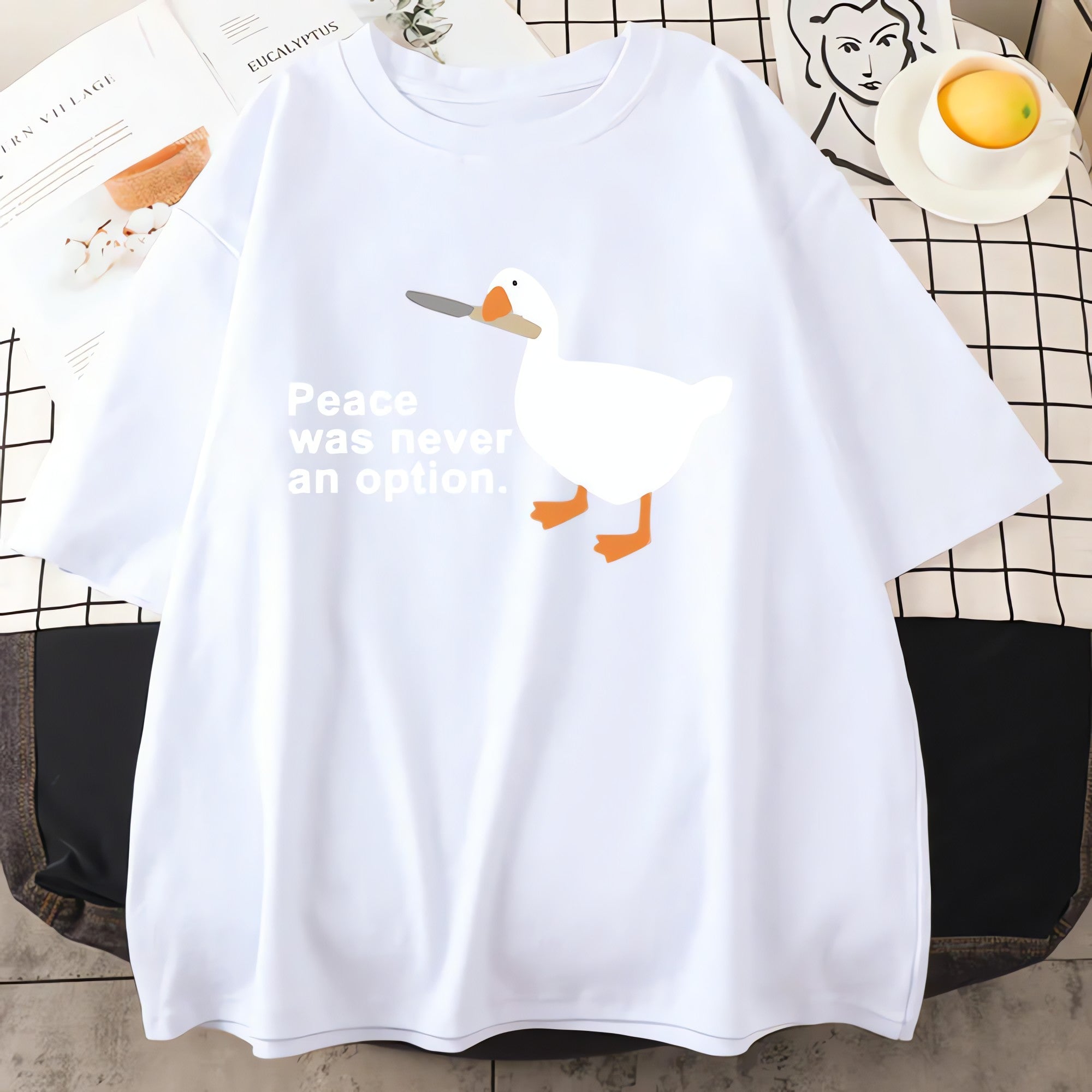 Peace Was Never An Option Tee - KAYSMAR