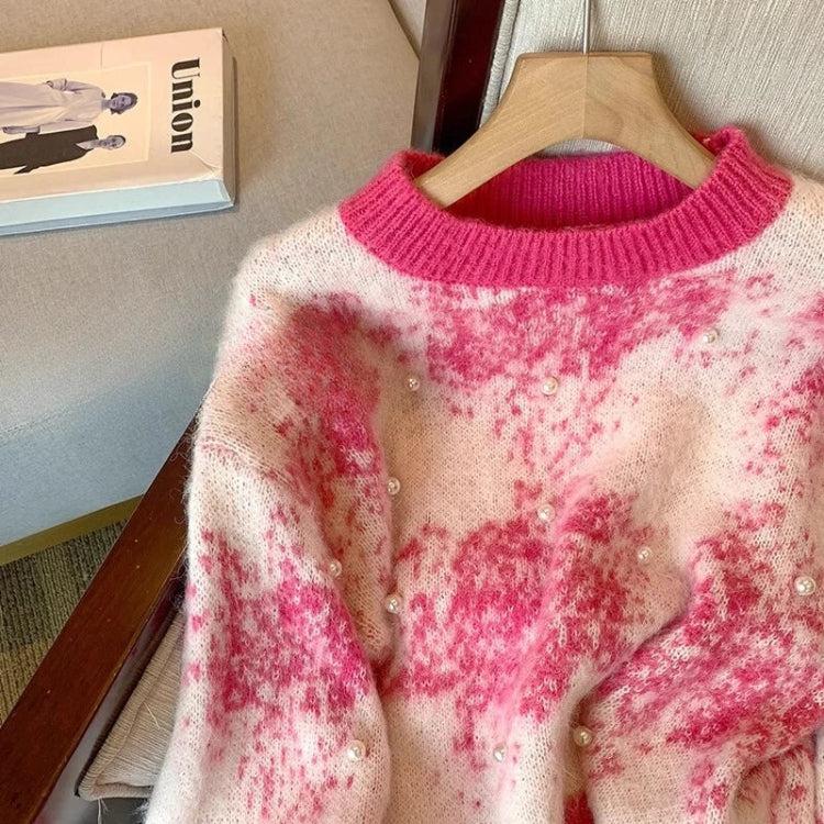Pearl Beaded Soft Touch Knitted Sweater - KAYSMAR