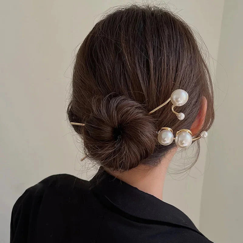 Pearl Hair Pins - KAYSMAR