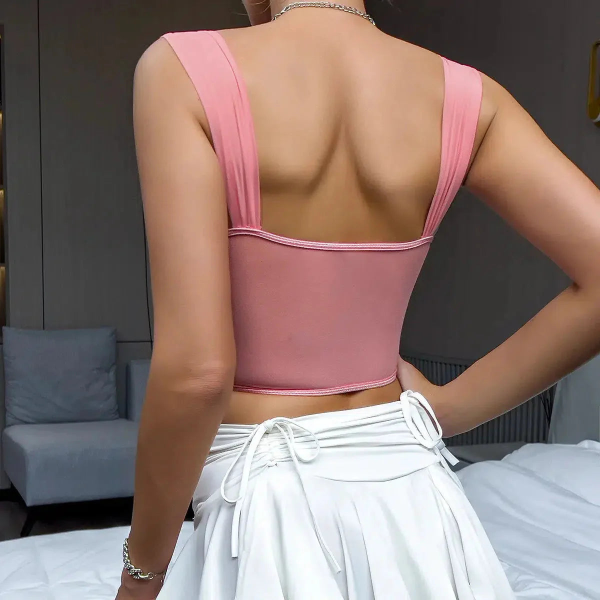 Pink Corset Top - KAYSMAR