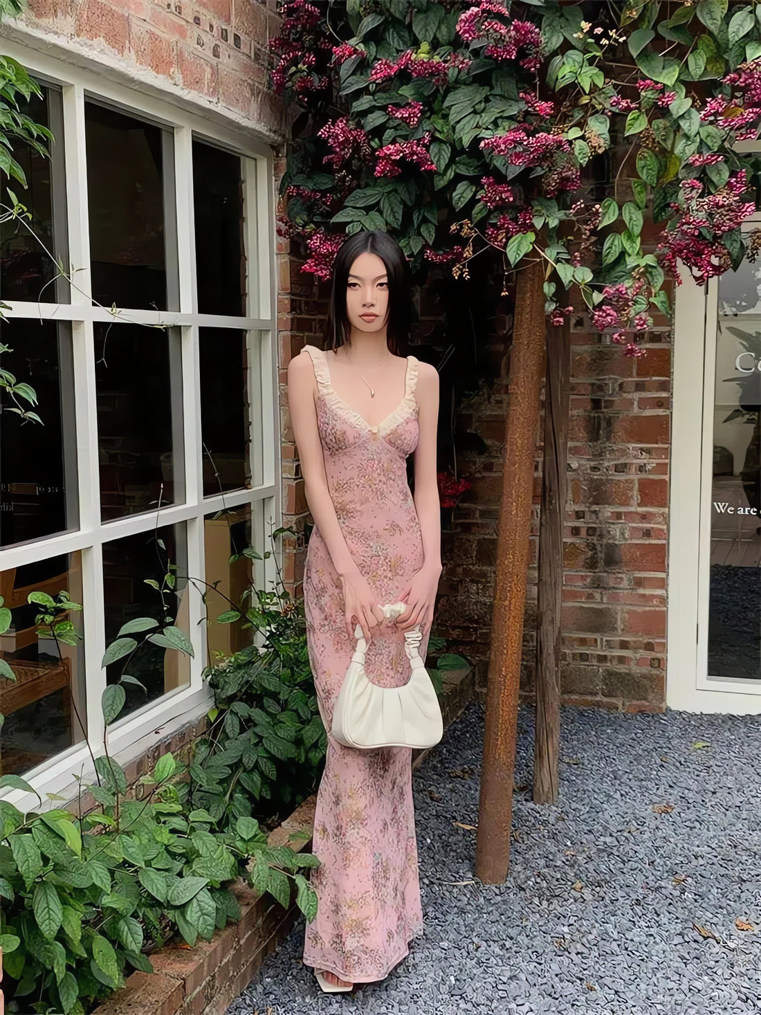 Pink Maxi Dress - KAYSMAR