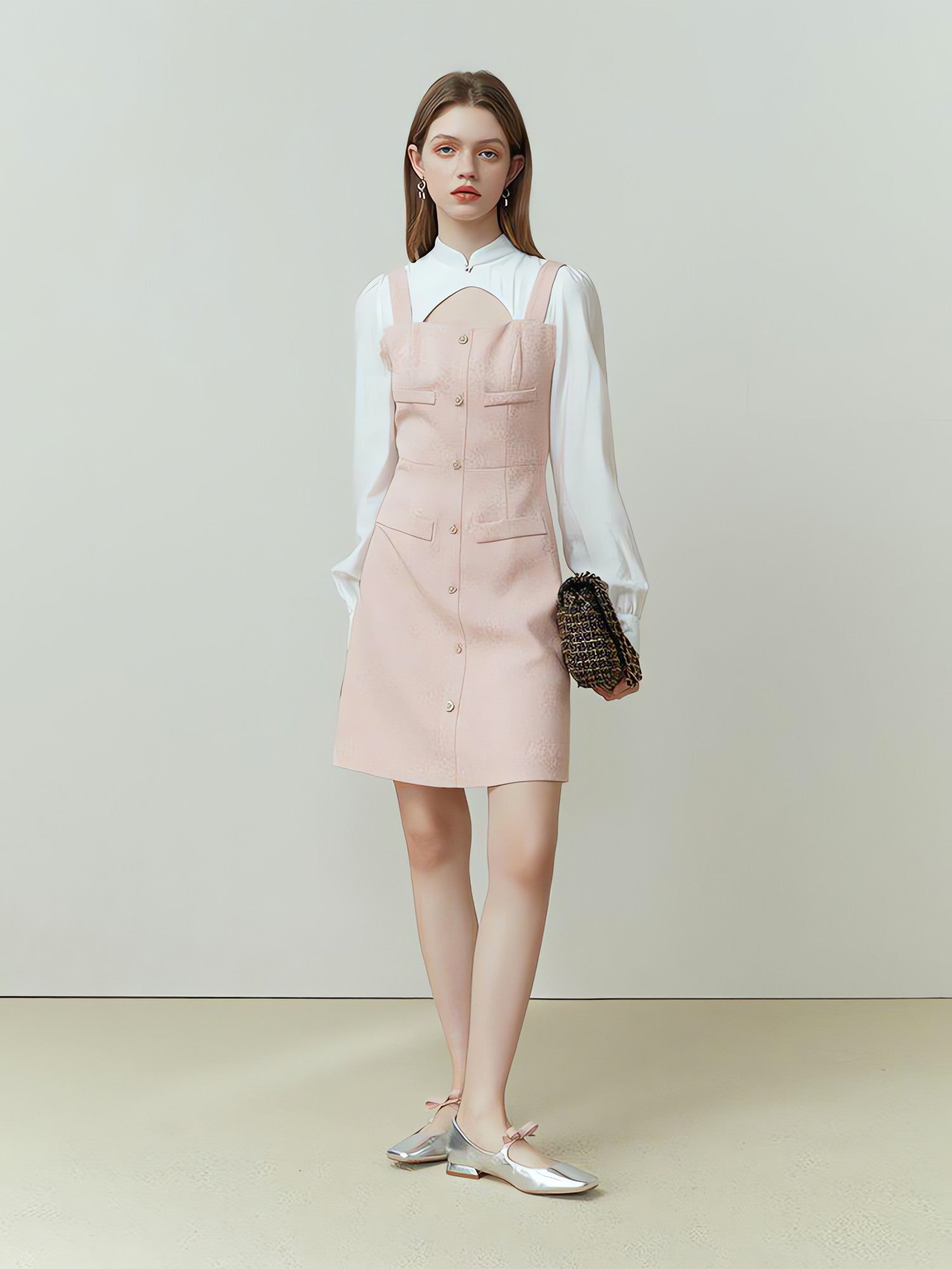 Pink Preppy Mini Dress - KAYSMAR