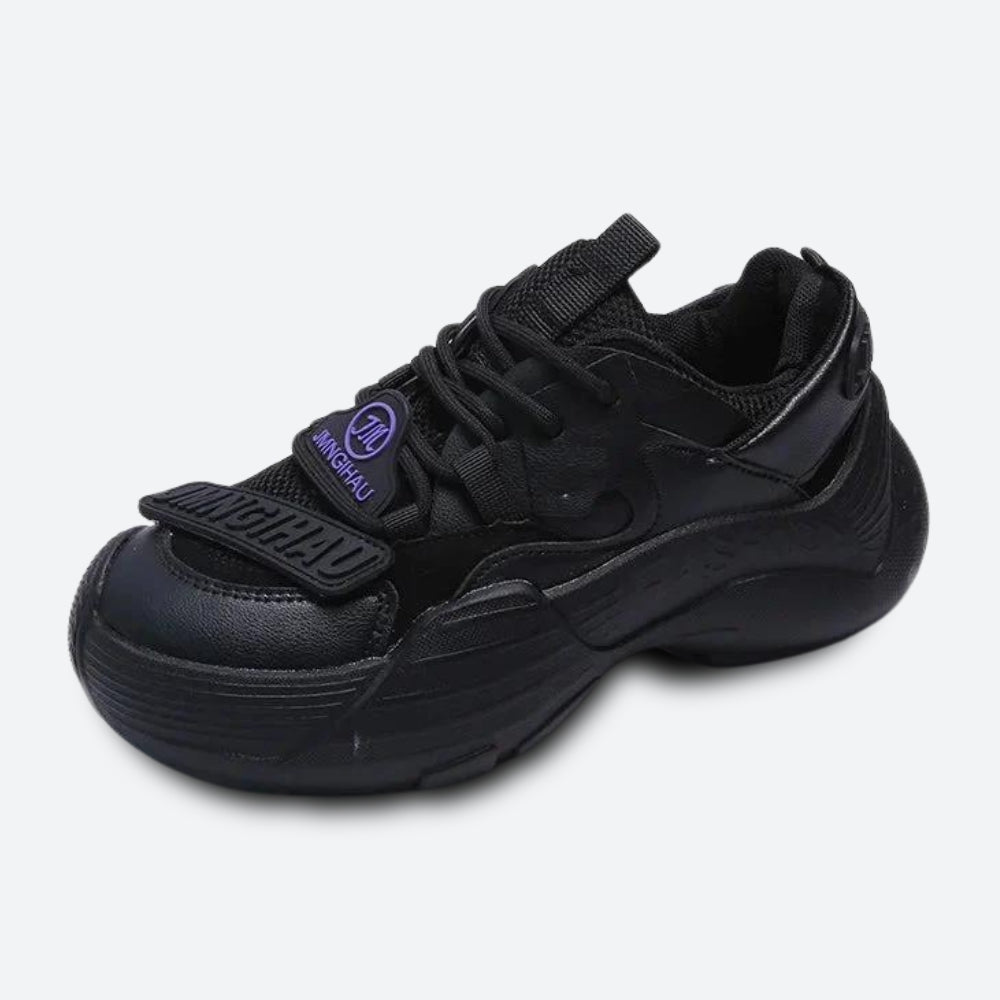Platform Lace Up Sneakers - KAYSMAR