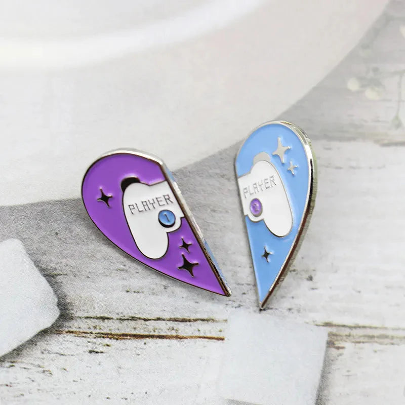 Players Heart Shaped Pins - KAYSMAR