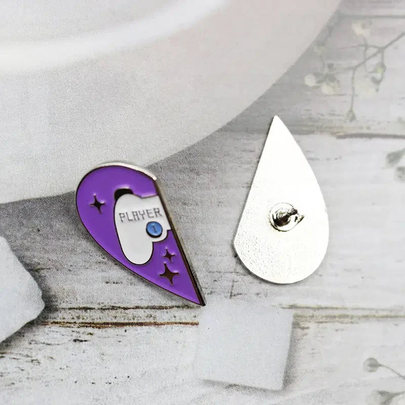 Players Heart Shaped Pins - KAYSMAR