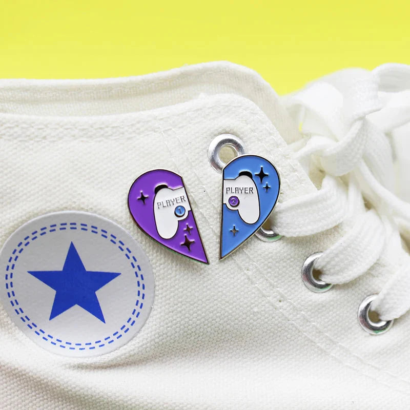 Players Heart Shaped Pins - KAYSMAR