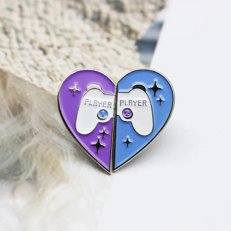 Players Heart Shaped Pins - KAYSMAR