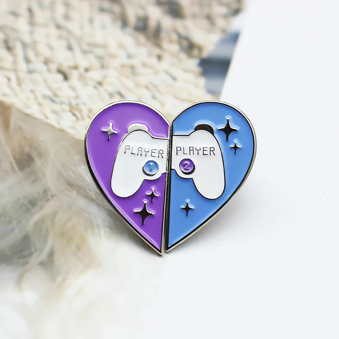 Players Heart Shaped Pins - KAYSMAR