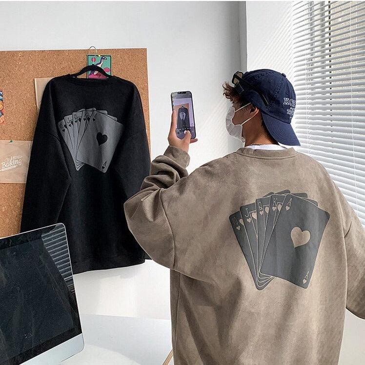 Playing Cards Sweatshirt - KAYSMAR