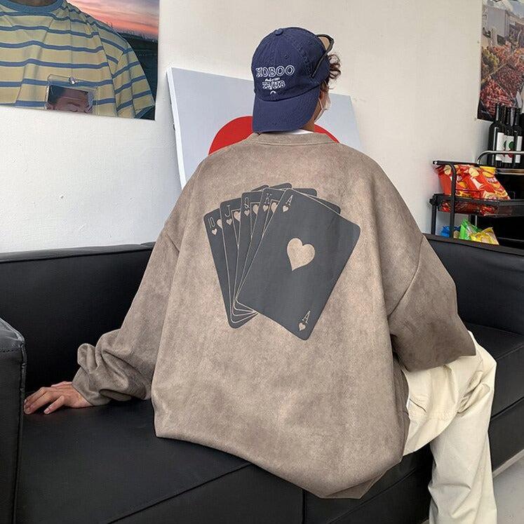Playing Cards Sweatshirt - KAYSMAR