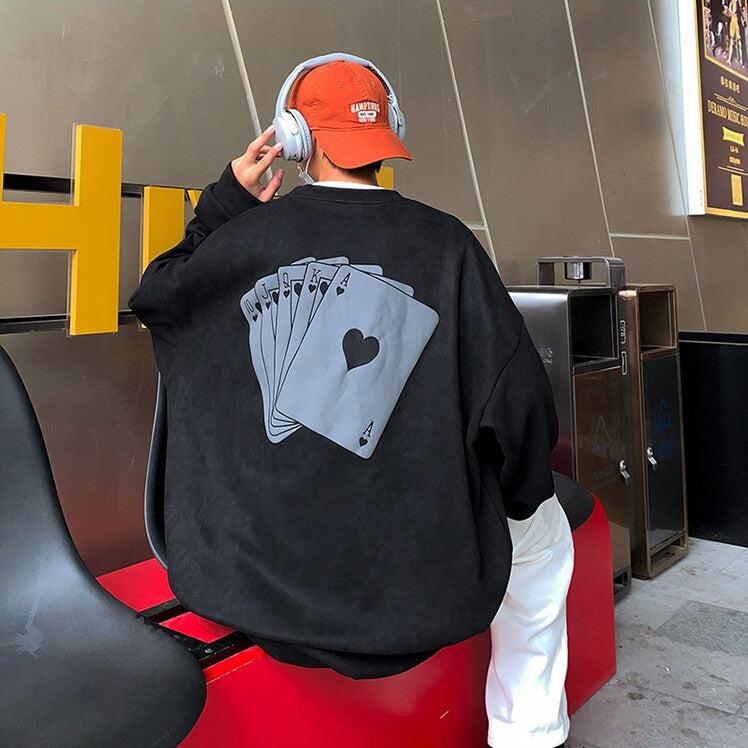 Playing Cards Sweatshirt - KAYSMAR