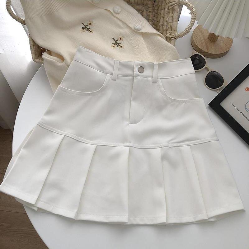 Pleated College Mini Skirt - KAYSMAR