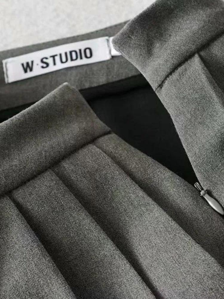 Pleated Mini School Skirt - KAYSMAR