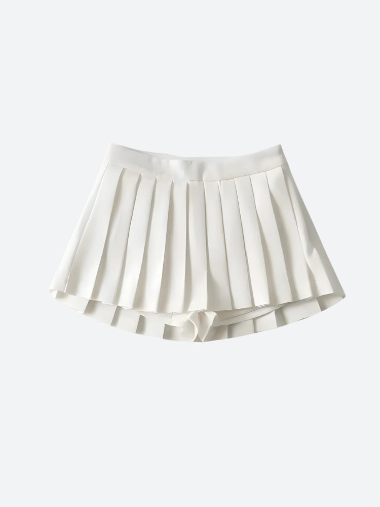 Pleated Mini School Skirt - KAYSMAR