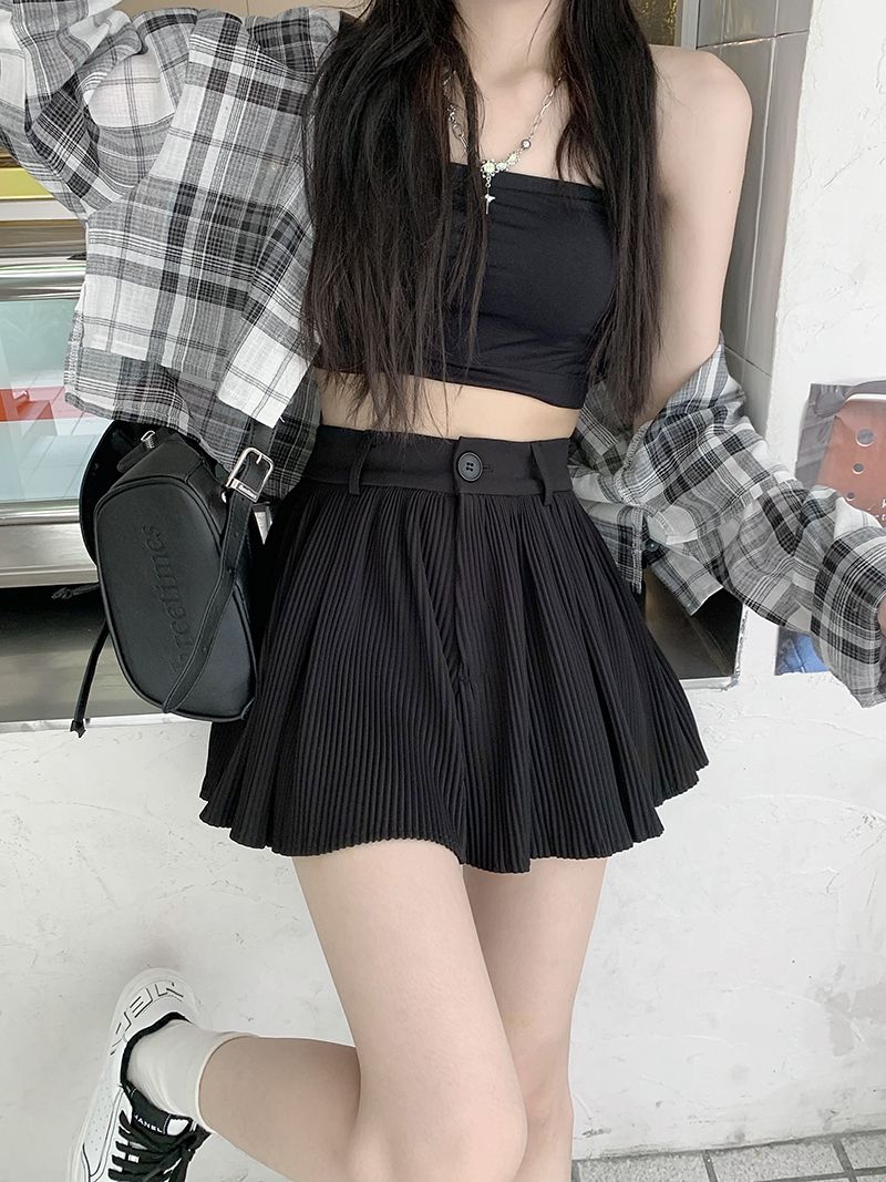 Pleated Mini Skort - KAYSMAR
