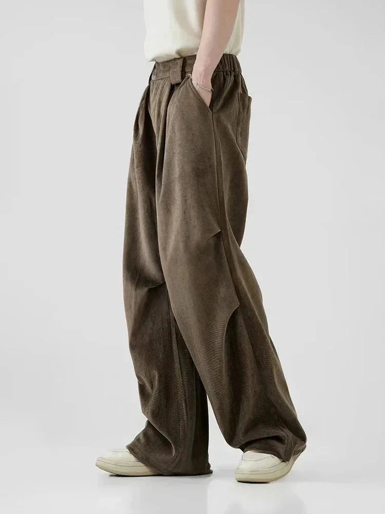 Pleated Wide Leg Pants - KAYSMAR