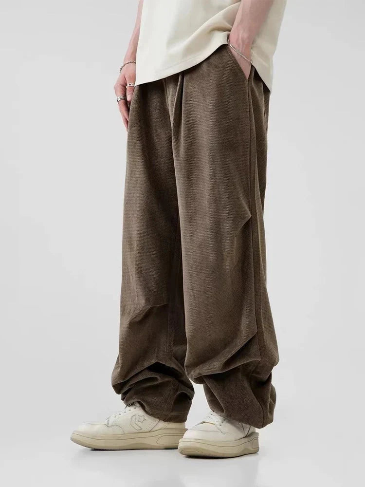 Pleated Wide Leg Pants - KAYSMAR