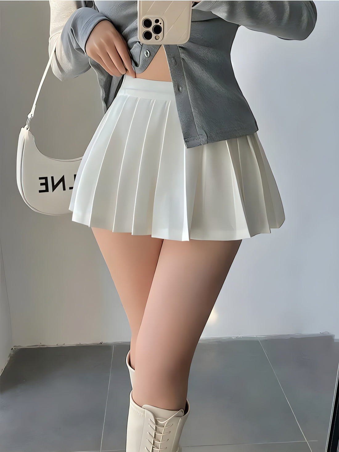 Pleated Tennis Mini Skirt - KAYSMAR