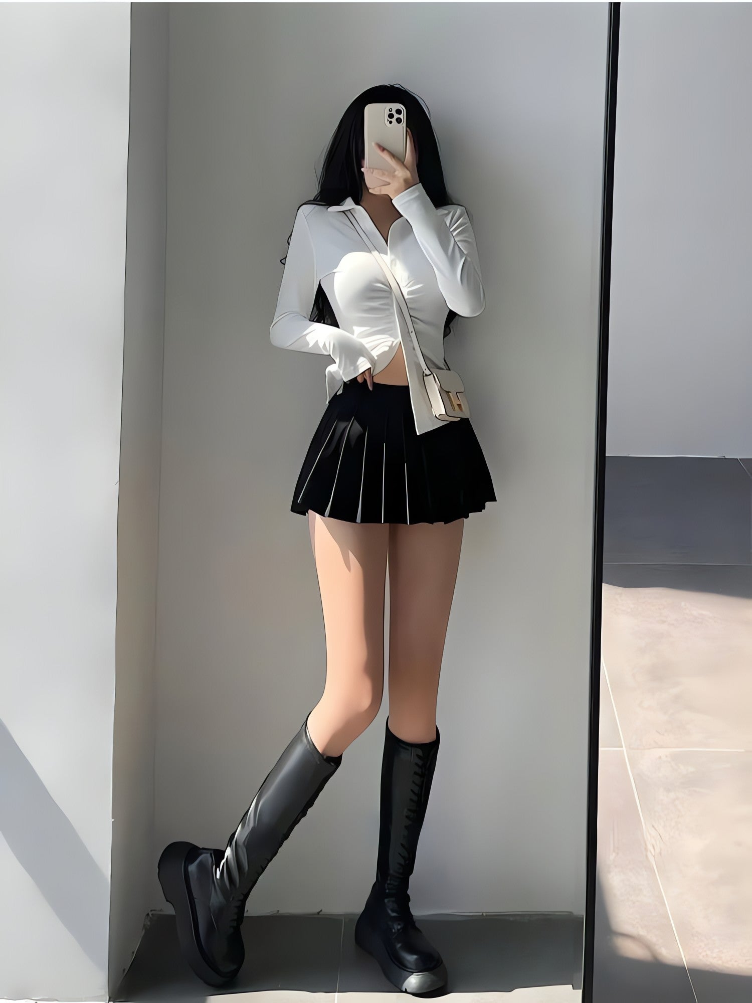 Pleated Tennis Mini Skirt - KAYSMAR