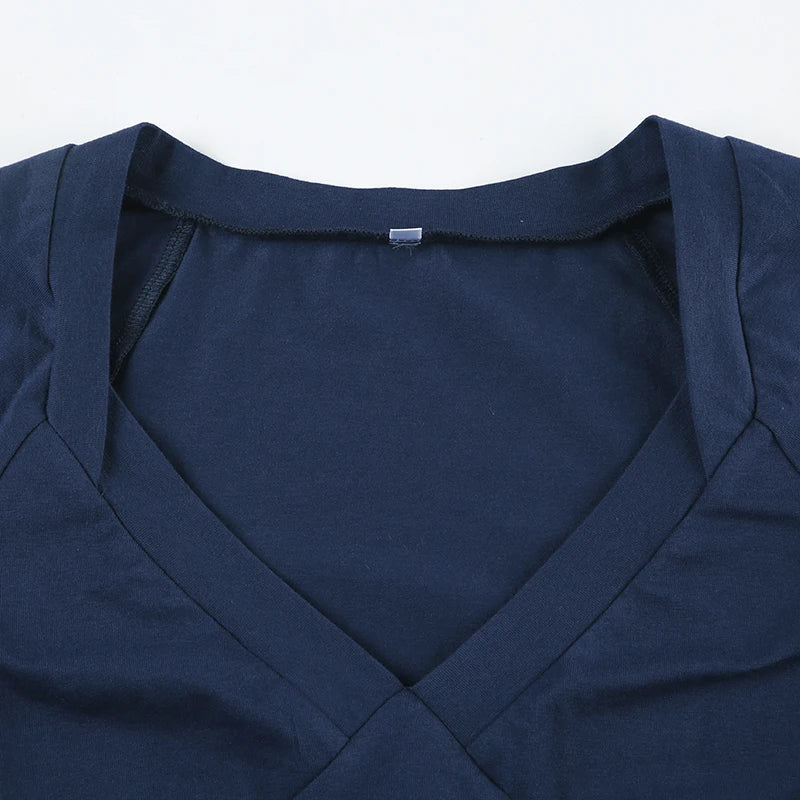Plunge Tie Back Top - KAYSMAR