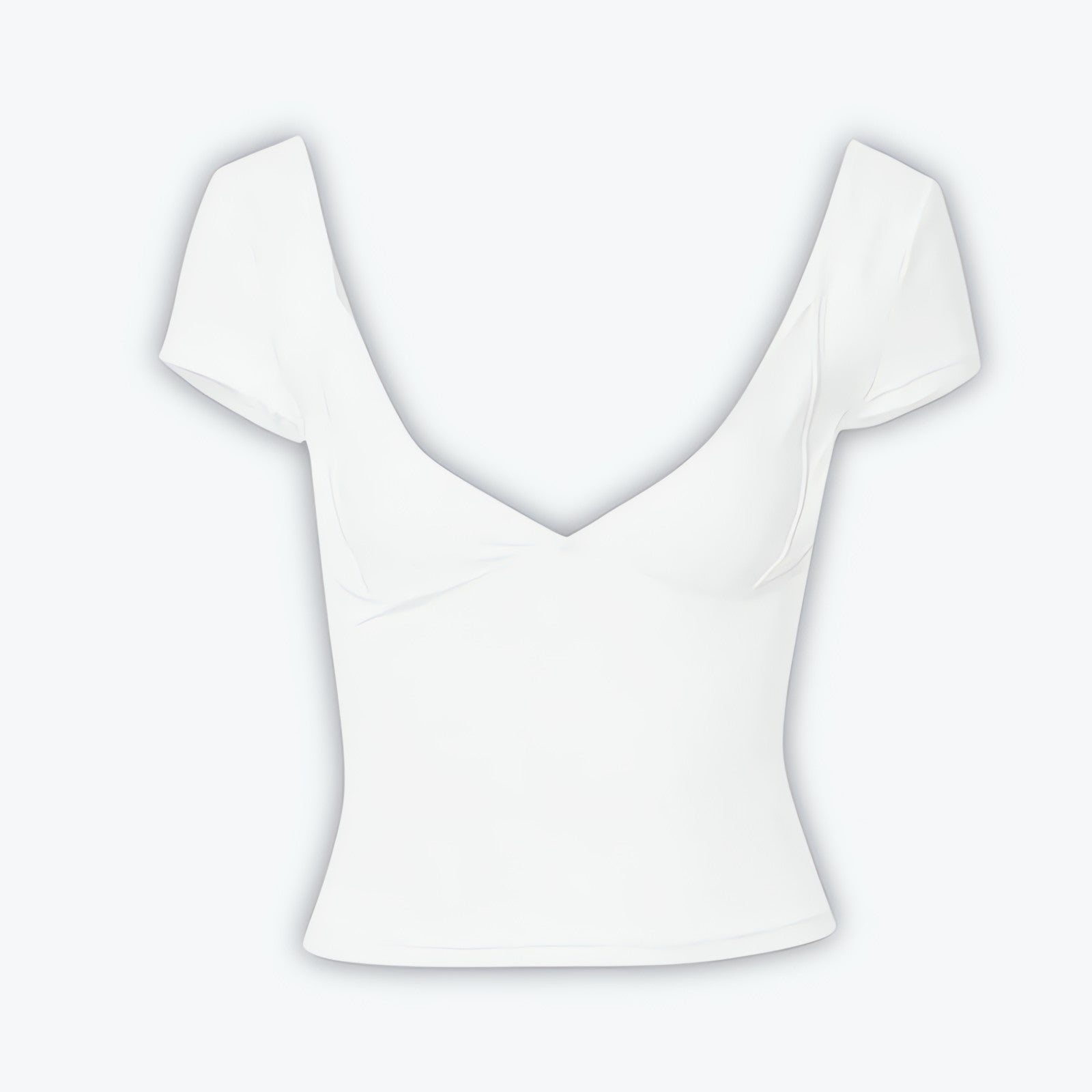 Plunge Neck Bodycon Top - KAYSMAR