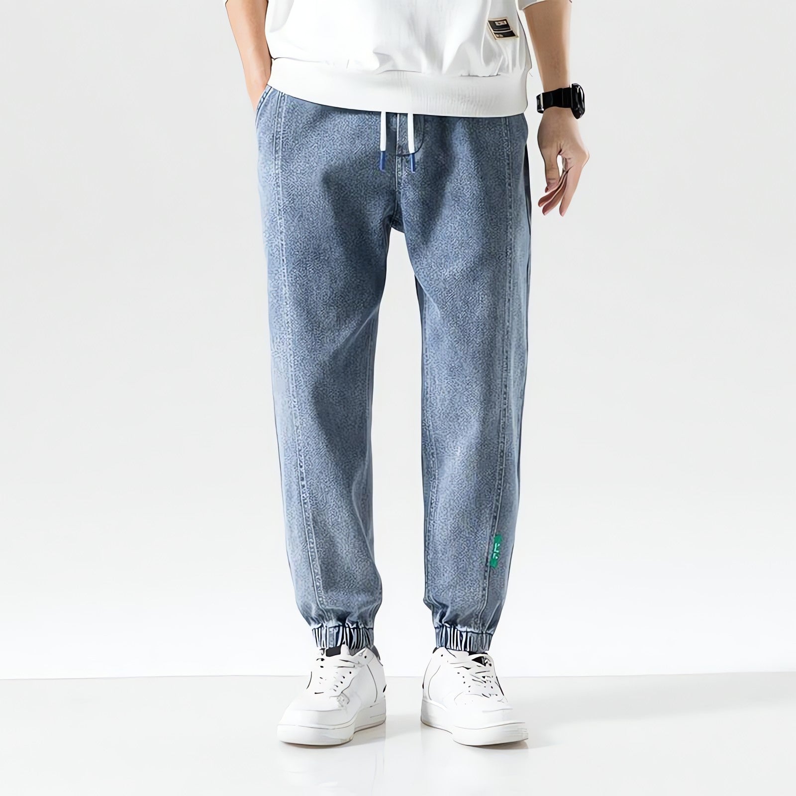 Plus Size Casual Jogger Jeans - KAYSMAR