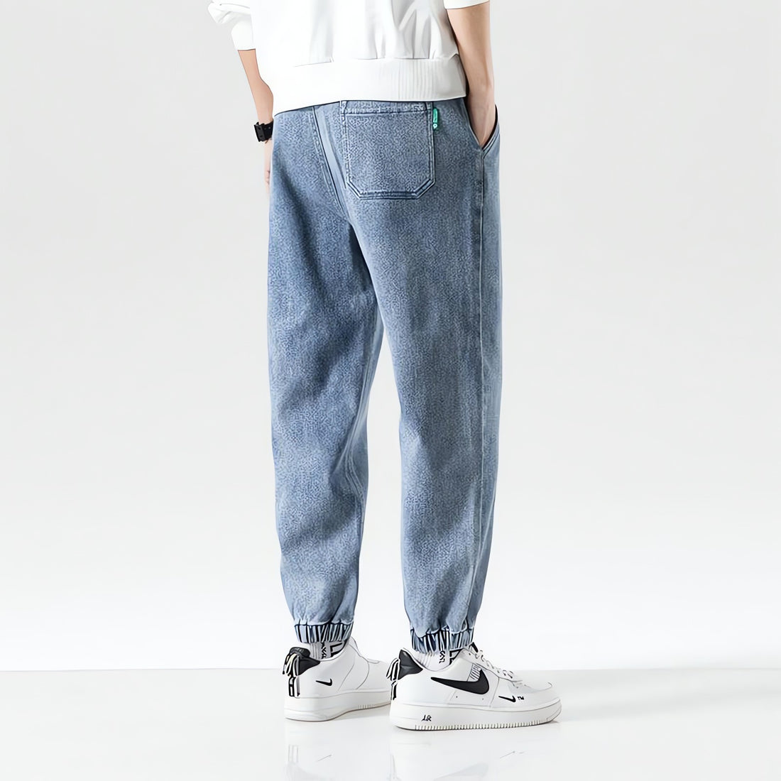 Plus Size Casual Jogger Jeans - KAYSMAR