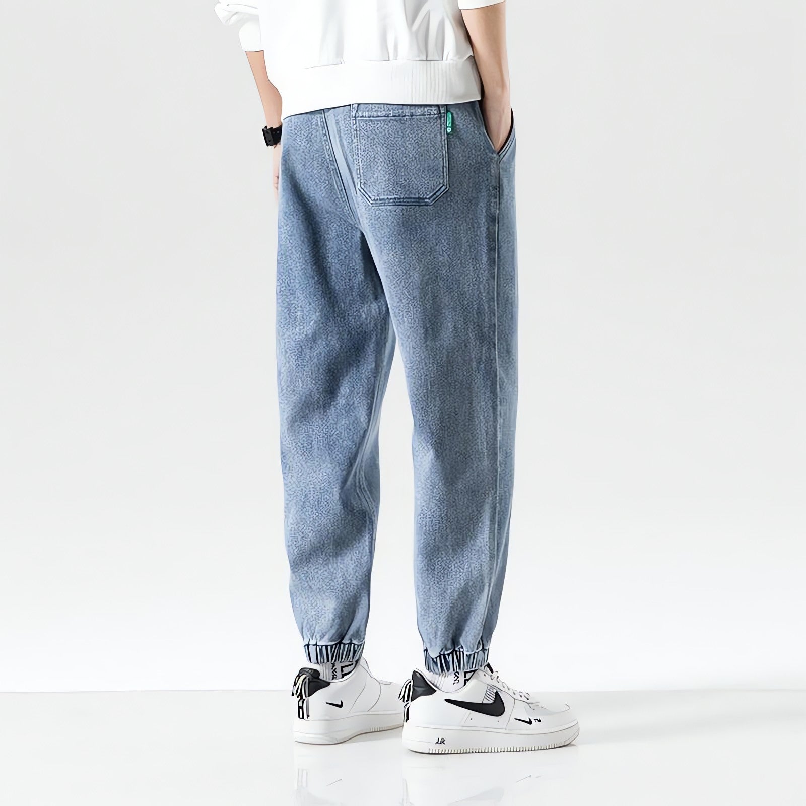 Plus Size Casual Jogger Jeans - KAYSMAR