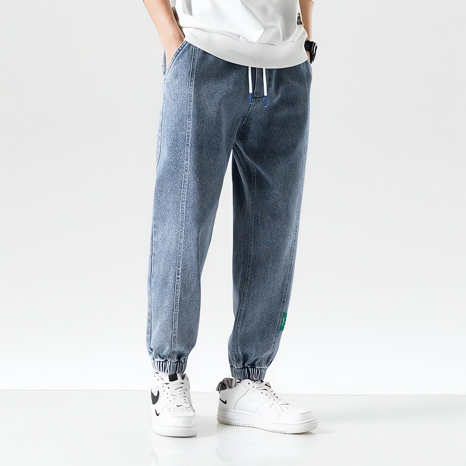 Plus Size Casual Jogger Jeans - KAYSMAR