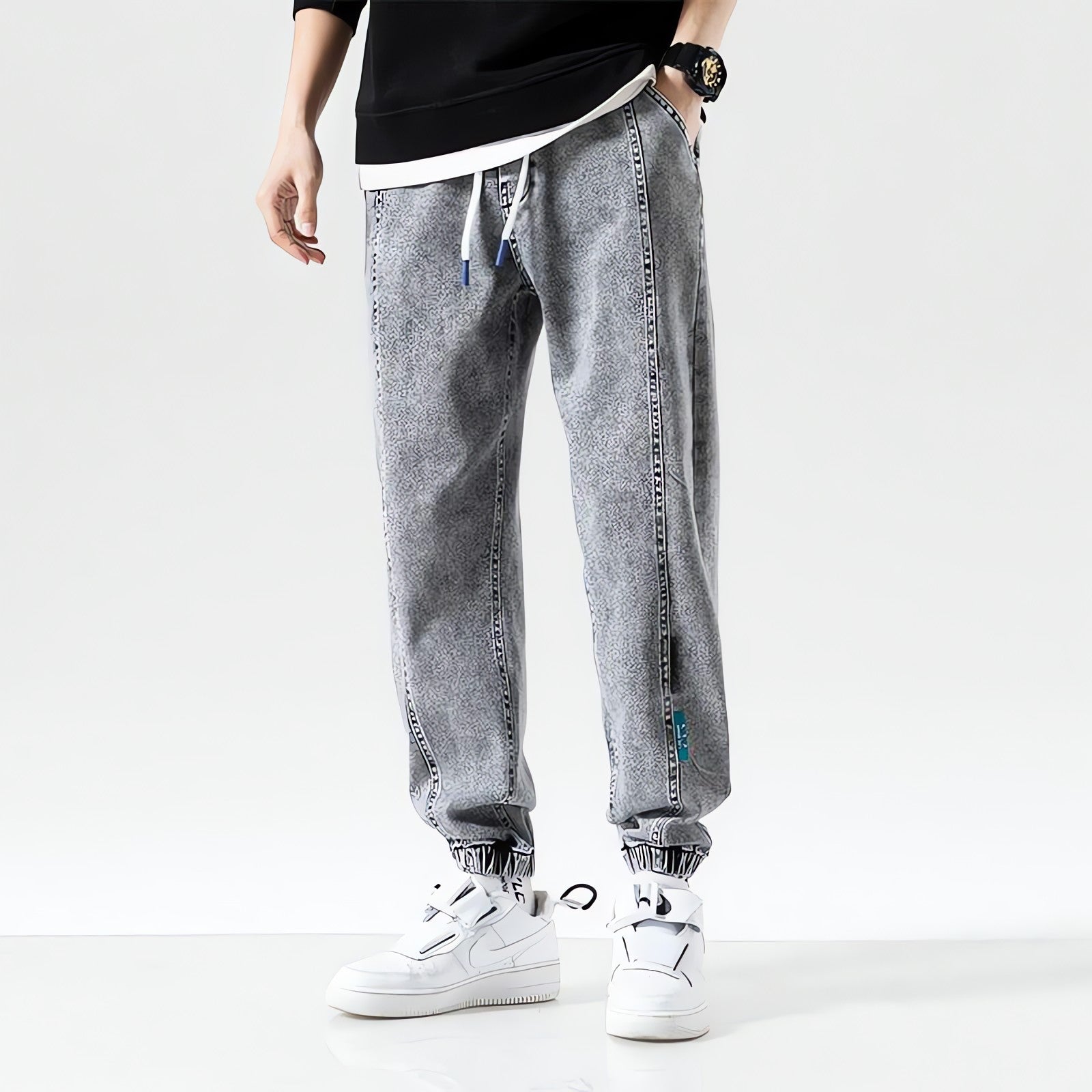 Plus Size Casual Jogger Jeans - KAYSMAR