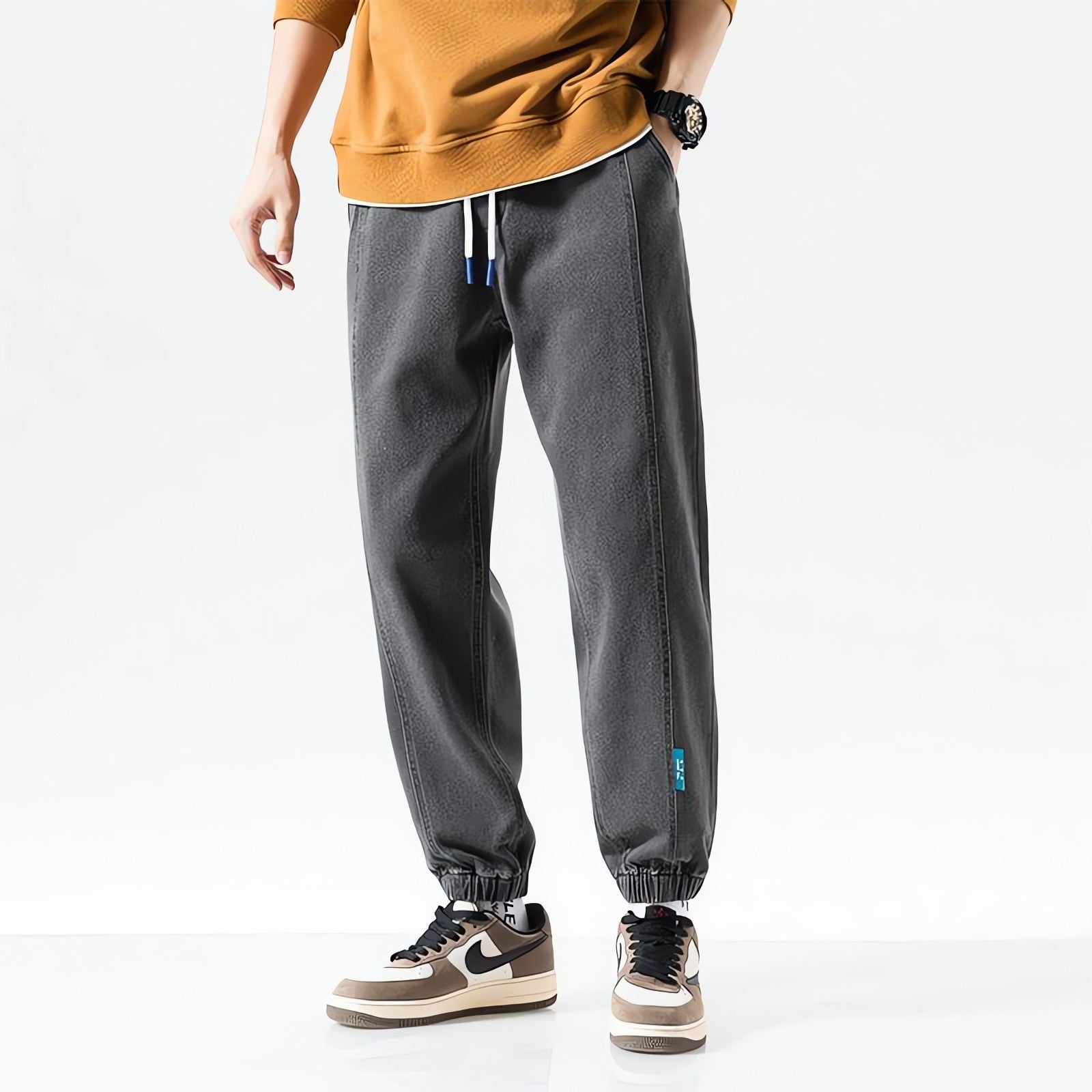 Plus Size Casual Jogger Jeans - KAYSMAR