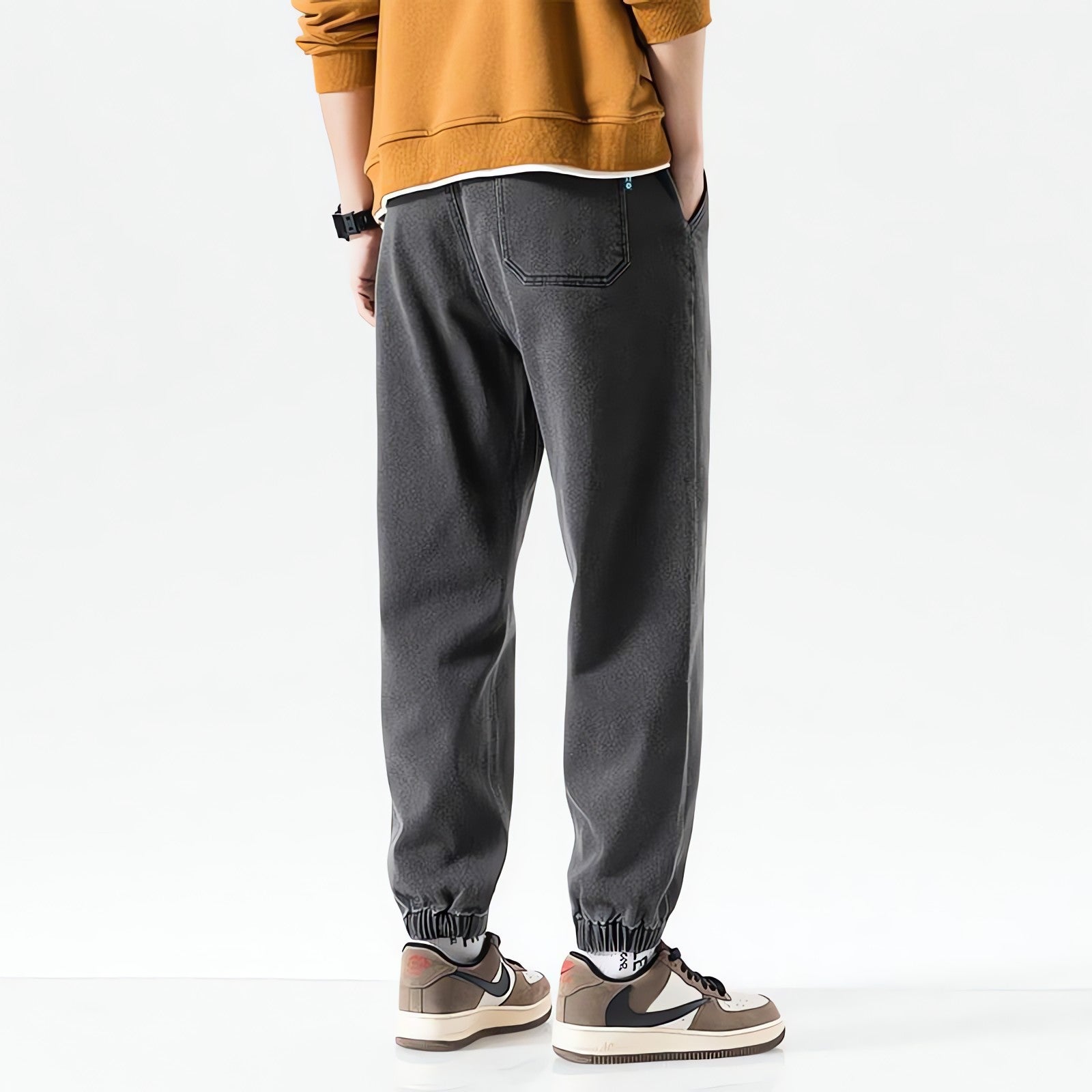 Plus Size Casual Jogger Jeans - KAYSMAR
