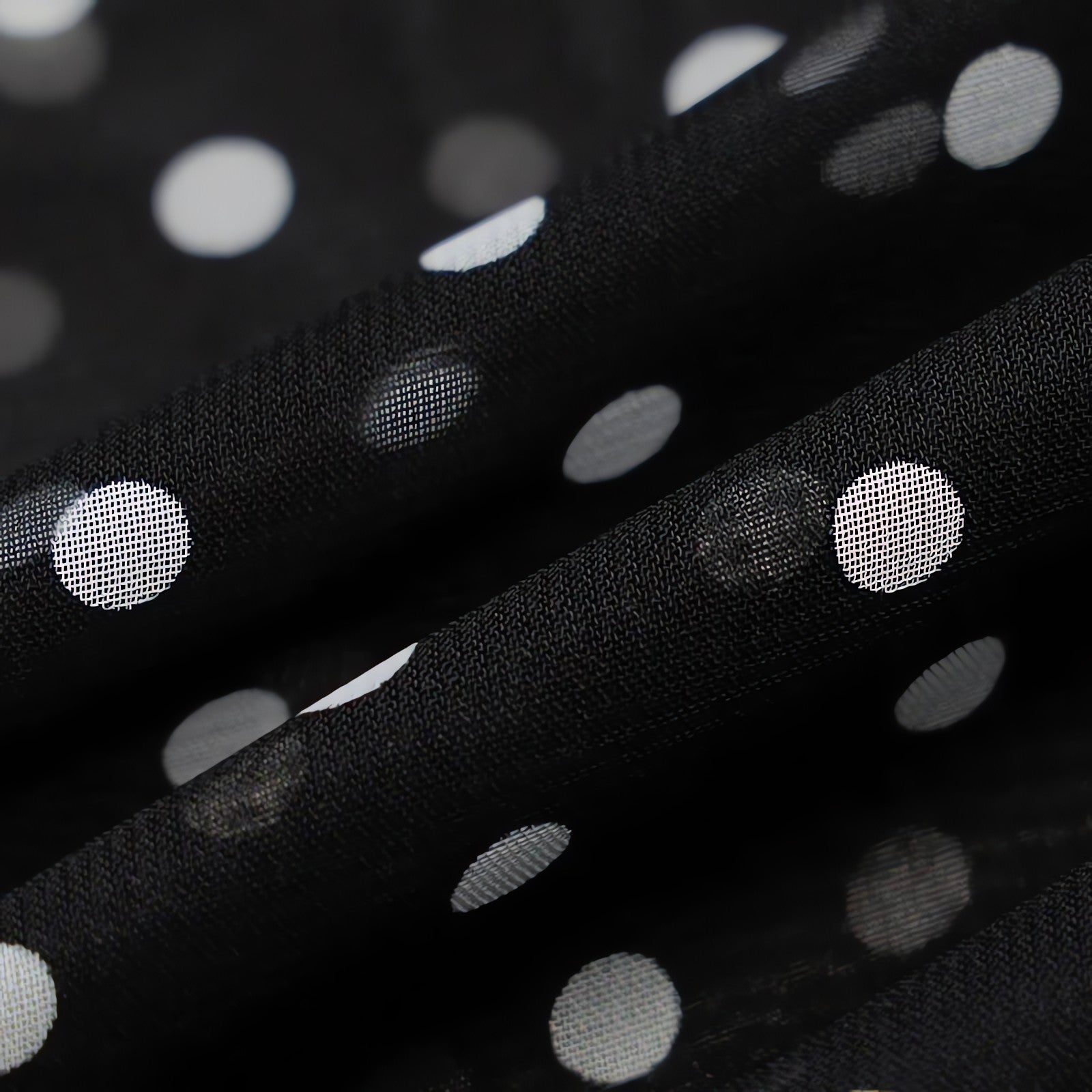 Polka Dot Backless Sheer Maxi Dress - KAYSMAR