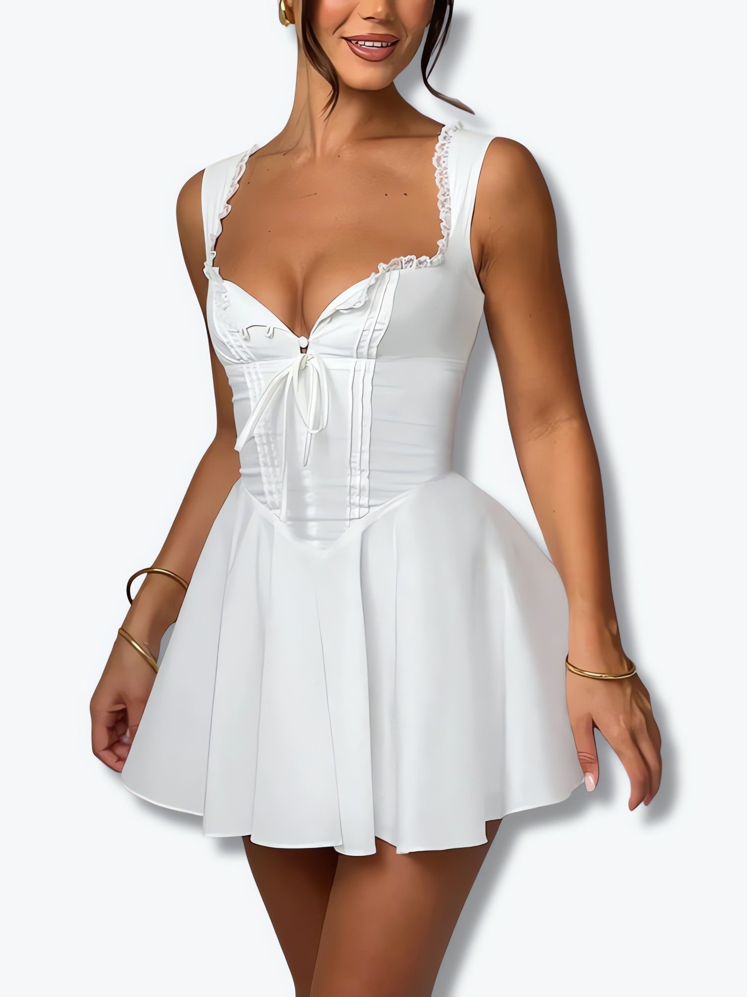 Princess Corset Mini Dress - KAYSMAR