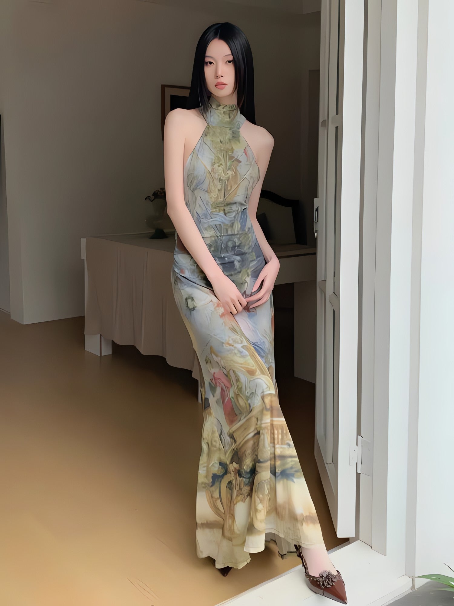 Renaissance Maxi Dress - KAYSMAR