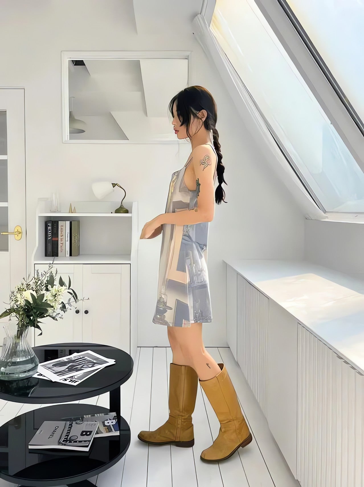 Renaissance Open Back Mini Dress - KAYSMAR