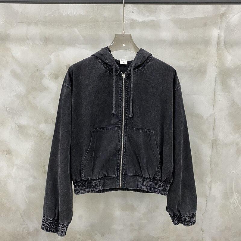 Retro Zip-Up Hoodie - KAYSMAR