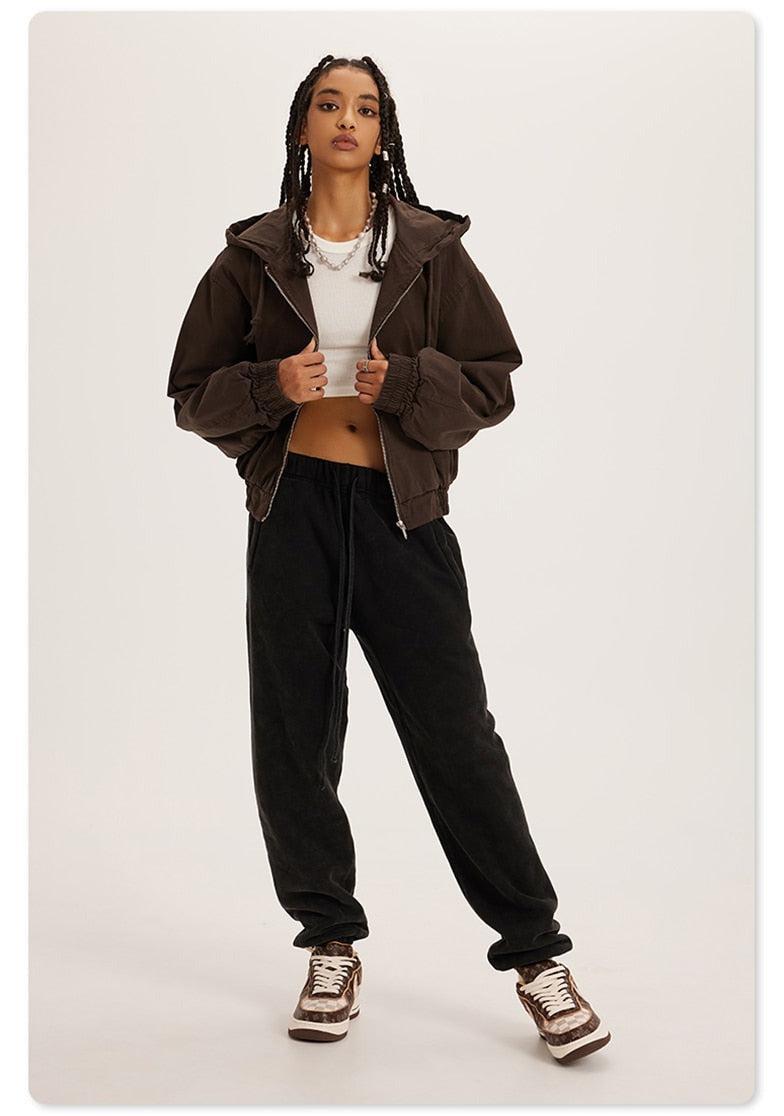 Retro Zip-Up Hoodie - KAYSMAR
