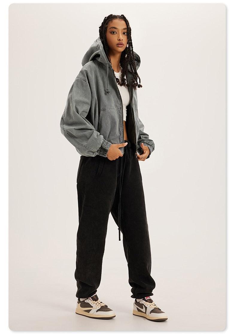 Retro Zip-Up Hoodie - KAYSMAR