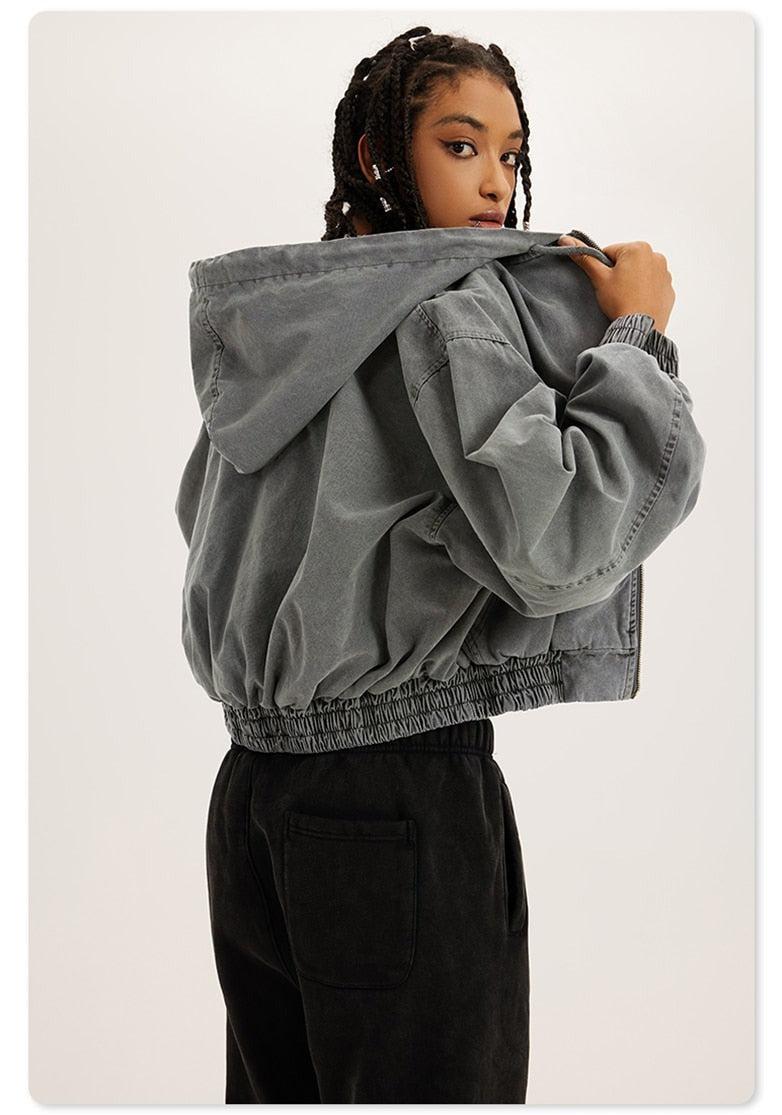 Retro Zip-Up Hoodie - KAYSMAR