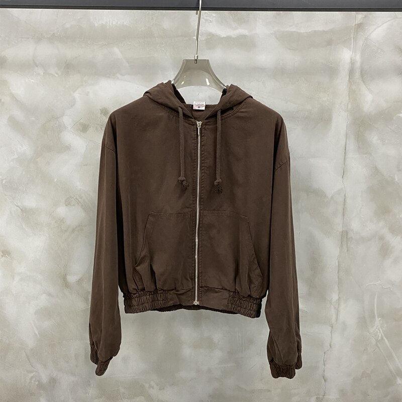 Retro Zip-Up Hoodie - KAYSMAR