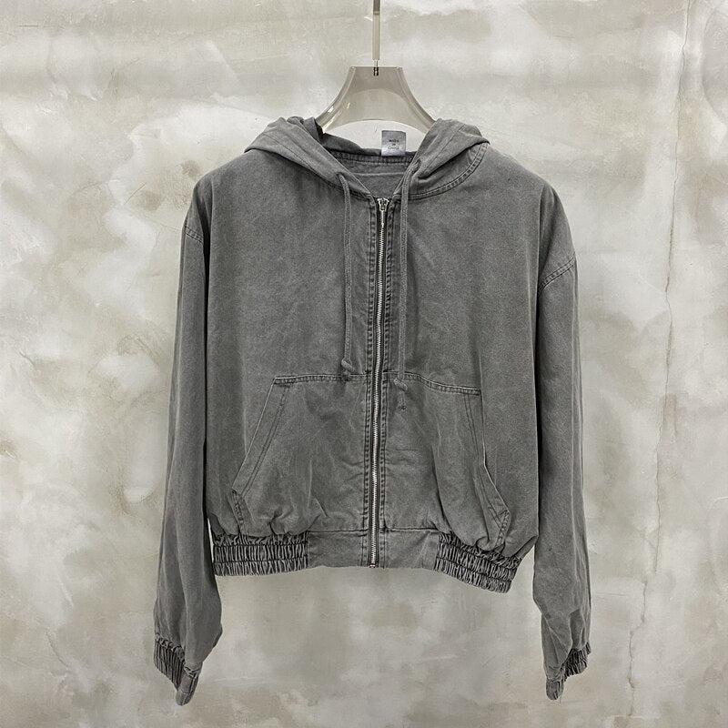 Retro Zip-Up Hoodie - KAYSMAR