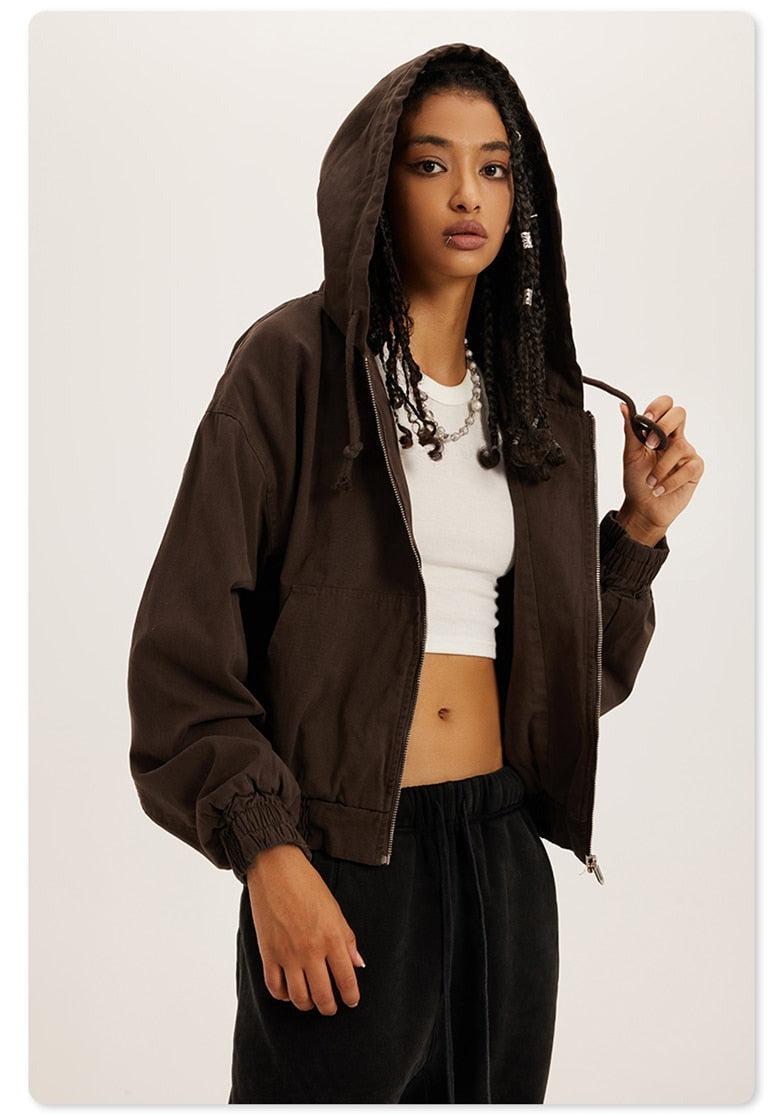 Retro Zip-Up Hoodie - KAYSMAR
